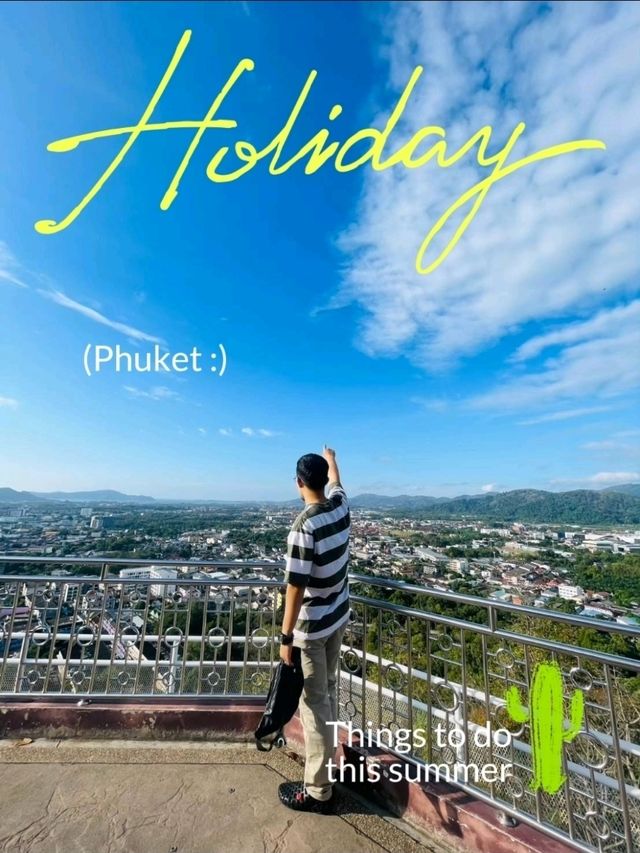 แลนด์มาร์คยอดฮิต จุดชมวิสเขารัง เมืองภูเก็ต