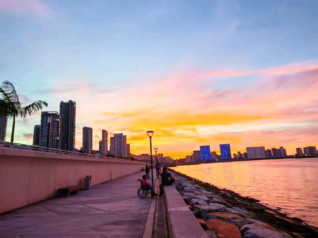 Gurney Bay sunset