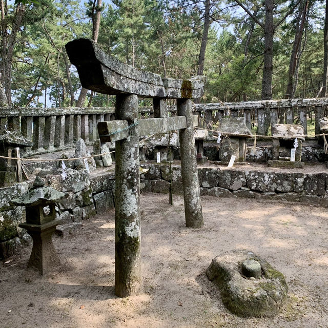 【おんせん県おおいた】潮風を感じて参拝【八幡奈多宮】こんなロケーション珍しいのでは？