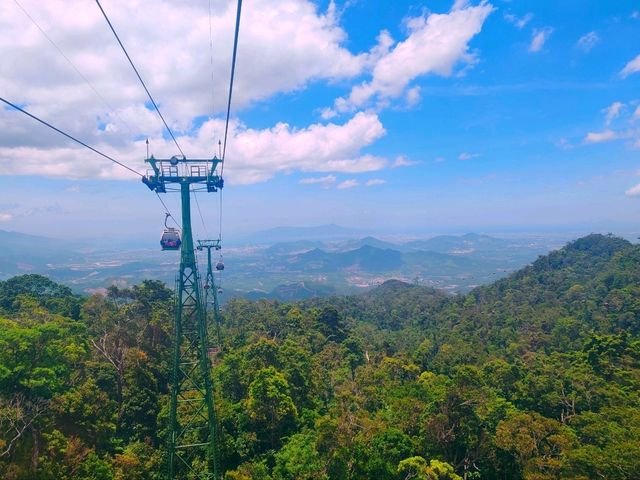 พานั่งเคเบิ้ลคาร์ชมวิวสุดสวยเพื่อขึ้นบาน่าฮิล