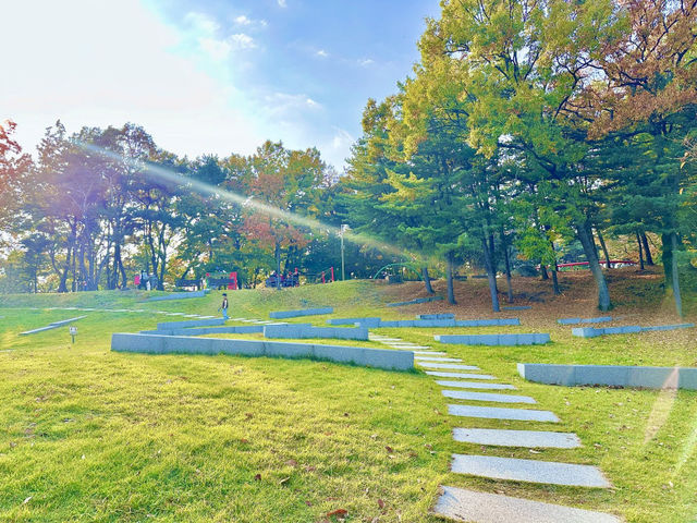 가을에 가볼 만한 곳 마니산 천부인 광장