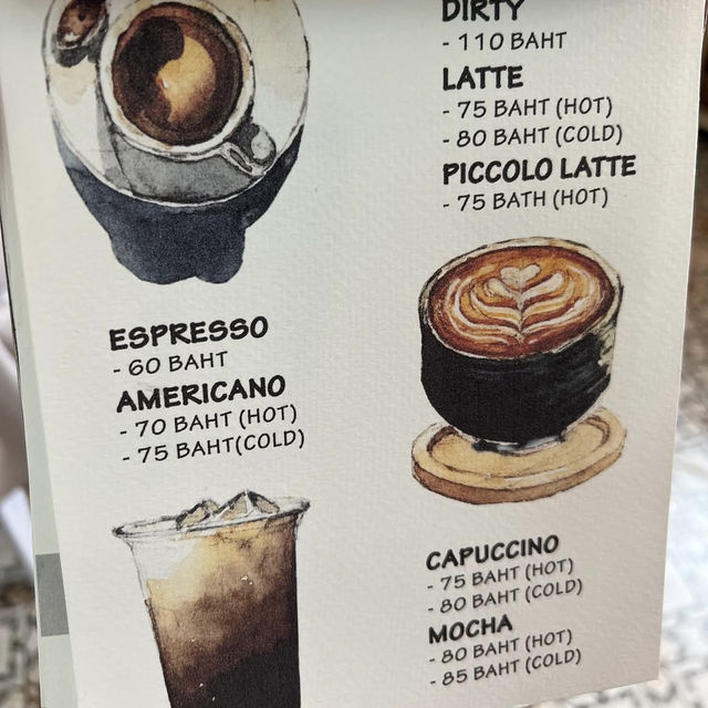 バンコクの静かなエリアにある喫茶店のようなカフェ🇹🇭