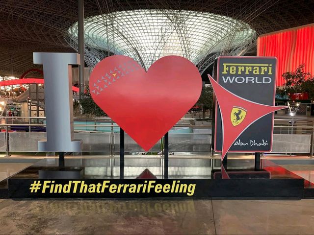Thrill and Speed at Ferrari World Yas Island Thrill and Speed at Ferrari World Yas Island
