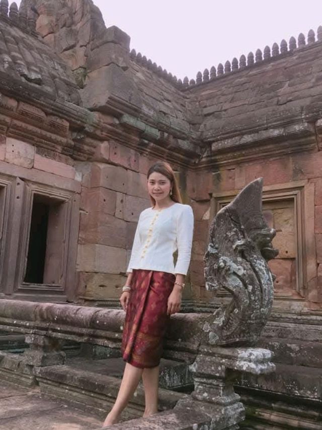 ทับหลังนารายณ์บรรทมสินธุ์ หินทรายล้ำค่าแห่งพนมรุ่ง
