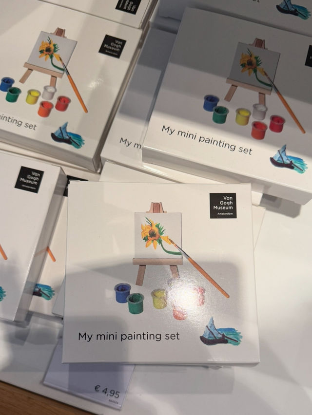 You can color sunflowers at Van Gogh Museum 