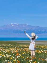 Sayram Lake is like a “jade gem in the sky of Northwest China”