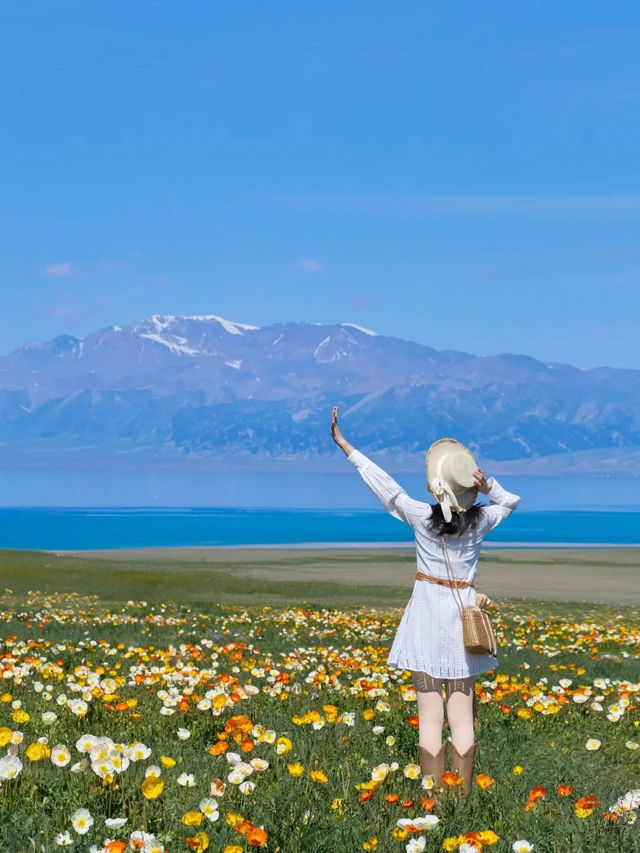 Sayram Lake is like a “jade gem in the sky of Northwest China”