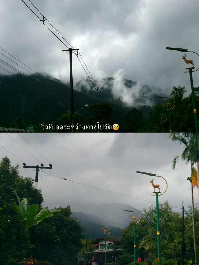 เที่ยววัดเขาบรรจบ ช่วงหน้าฝน🌧️