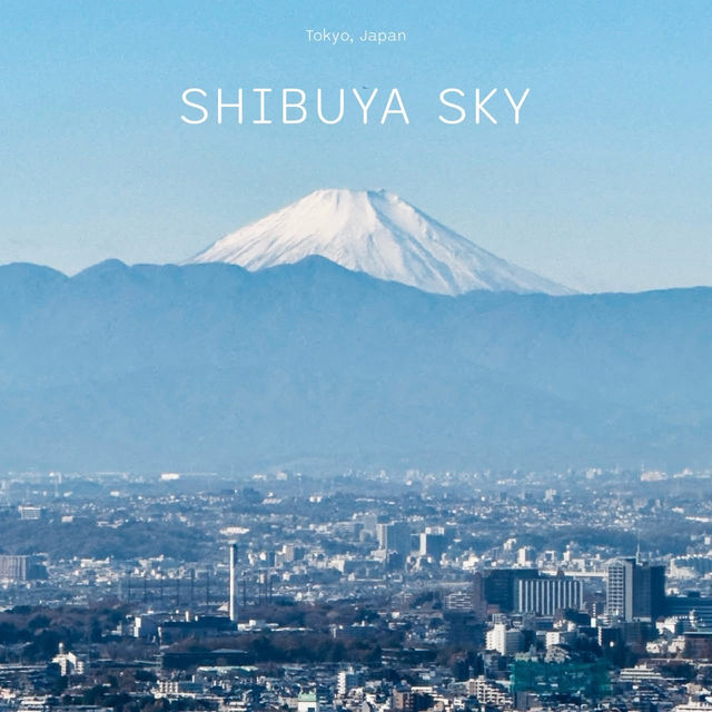 ☁️🗼 SHIBUYA SKY: The Ultimate Tokyo City Viewpoint!