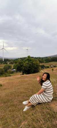 San Lorenzo Wind Farm Lookout Point in Guimaras, Philippines