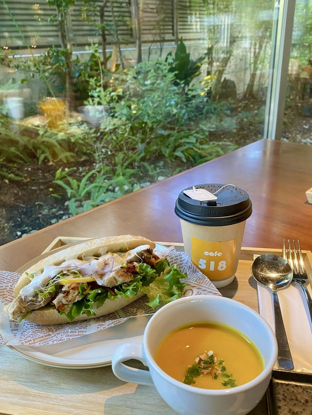 🌿 Calm & Flavorful: Morning at cafe518, Kamakura
