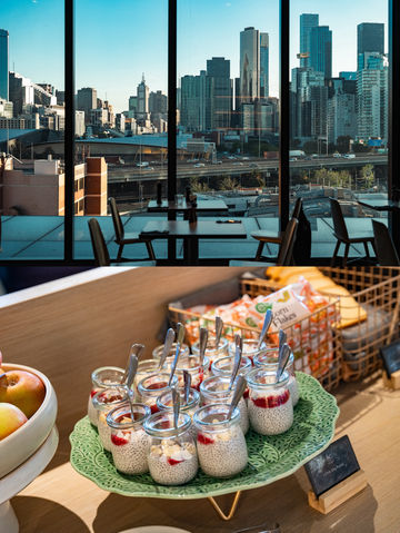 住墨尔本南岸万豪AC酒店!最Chill城市天際線早餐體驗🌆 住墨尔本南岸万豪AC酒店!最Chill城市天際線早餐體驗🌆