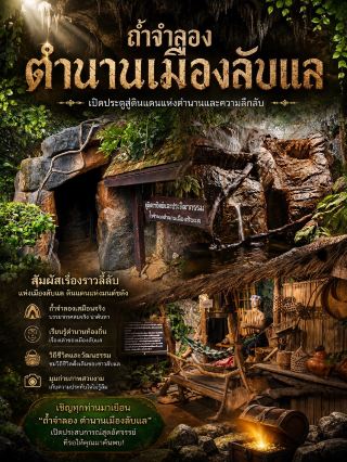 ถ้ำเมืองลับแล ตำนานเสมือนจริง 