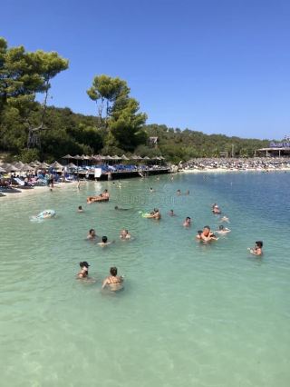 The Most Relaxing Family Lori Beach in Ksamil, Albania 🌊✨