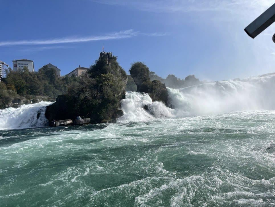 Rhine Falls Cruise — A Magnificent Splash and a Stroll Through Zurich's Alleys 🌊