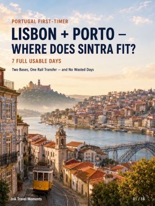 Portugal 7-Day Plug-and-Play Itinerary: Lisbon + Porto — Where Does Sintra Fit?