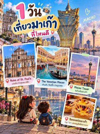 Macau in one day: Essential landmarks and walking...
