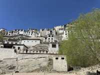 Lost in time, eternal monastery surrounded by mountains 