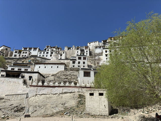 Lost in time, eternal monastery surrounded by mountains 