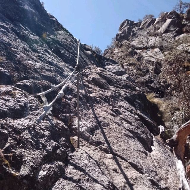 Short distance trekking but requires lots of energy