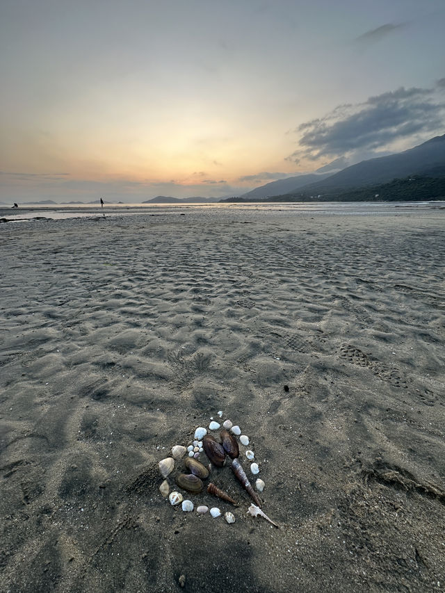 貝澳隱世cafe 🍹漫步沙灘嘆日落美景🌄