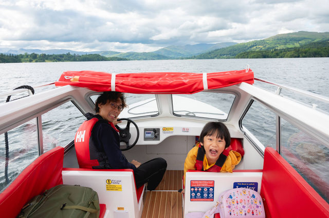 英國熱門景點- 湖區自駕船仔出海