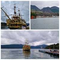 Pirate boat trip on lake Ashi