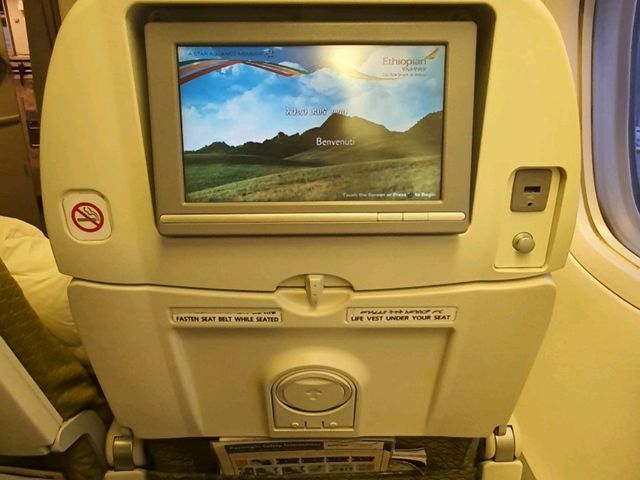 Memorable flight with Ethiopian Airlines