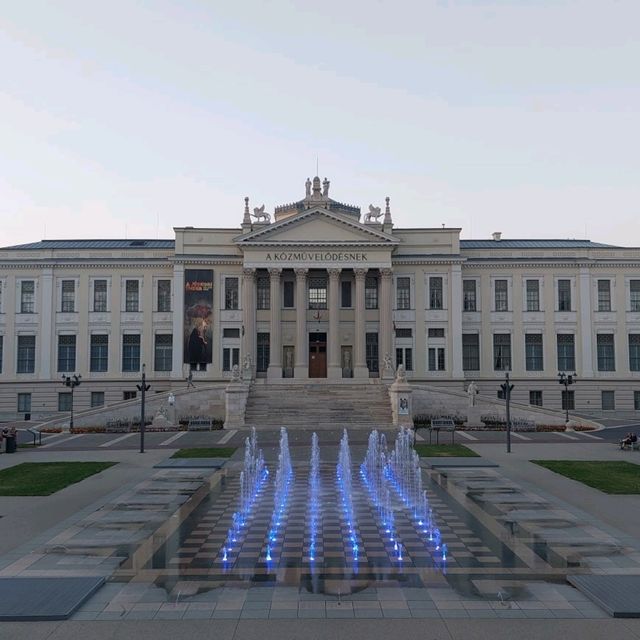 Szeged at night