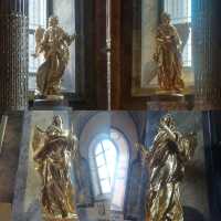 The churches are very nice in Győr, Hungary