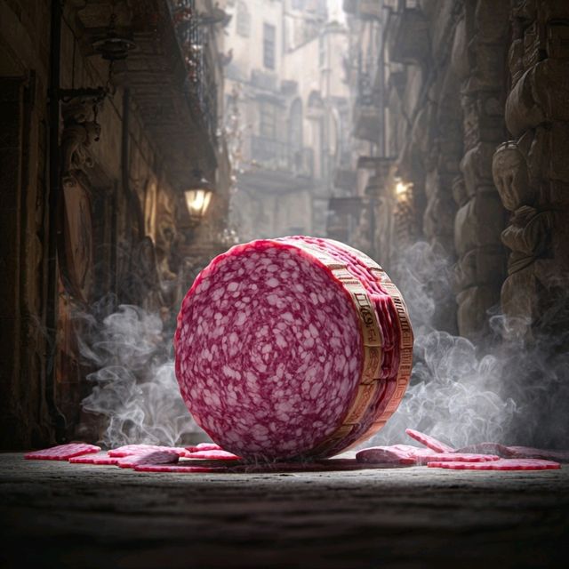 Photorealistic Bologna Mortadela Vibes 🤯😍
