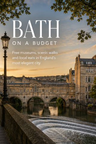  🇬🇧♨️Bath on a Budget: Free Museums & Cheap Things To Do 