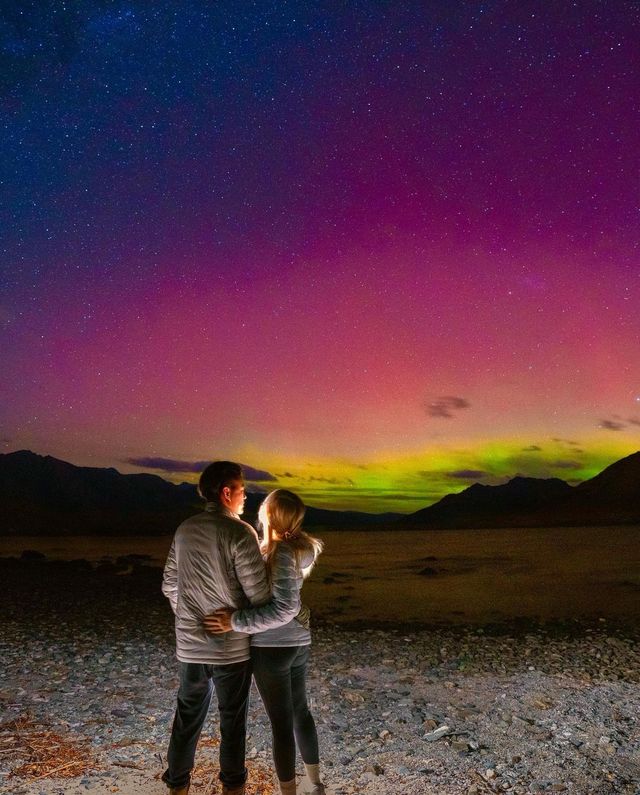 😍 Our first time with Aurora in New Zealand 💫