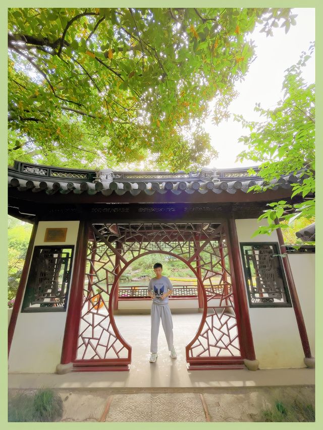 走進州橋曲徑通幽中式園林風公園極致造景美麗之至