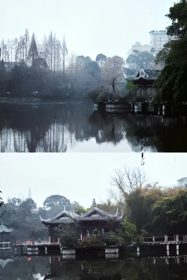 Chengdu's stunning park|The ancient atmosphere is comparable to that of the south of the Yangtze River