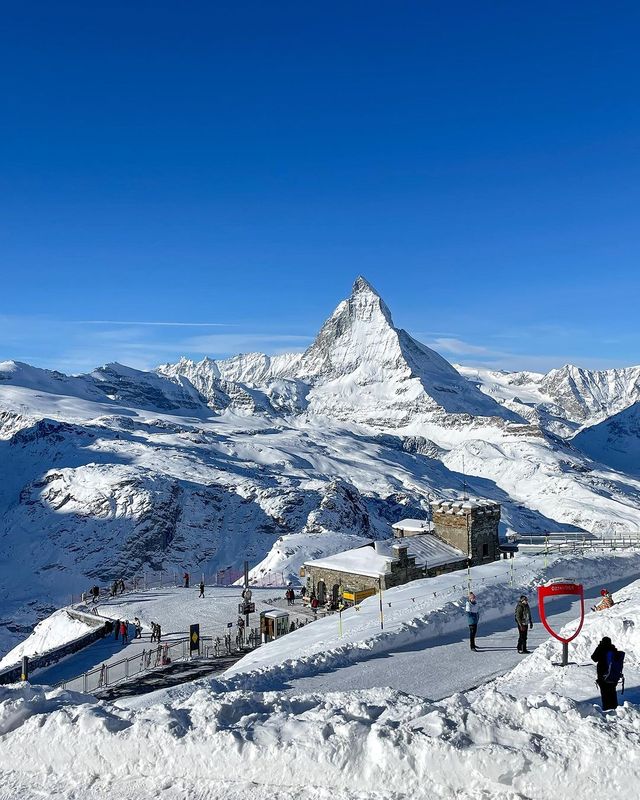 Best Matterhorn views from Gornergrat, Zermatt at 3089 meters 🇨🇭