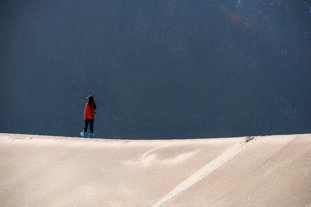 索松村旅拍｜桃花沒開於是去了佛掌沙丘