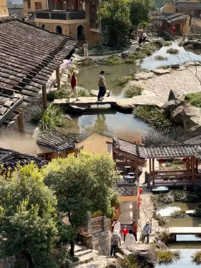 90% of people in Fujian don't know about this idyllic village with small bridges and flowing water