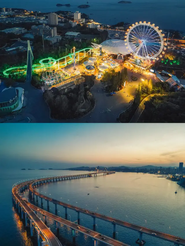 Some scenic spots photographed in Dalian during the May Day holiday
