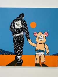 M50潮酷新展，花臂老王個展