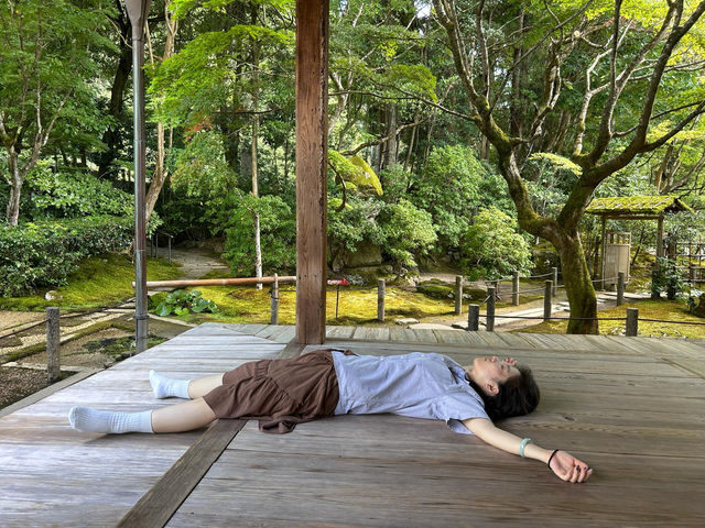 在南禅寺我躺平了！！