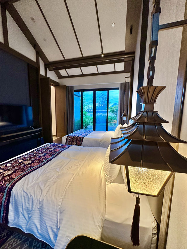 到桂林旅遊要住進這家山水畫的酒店裡