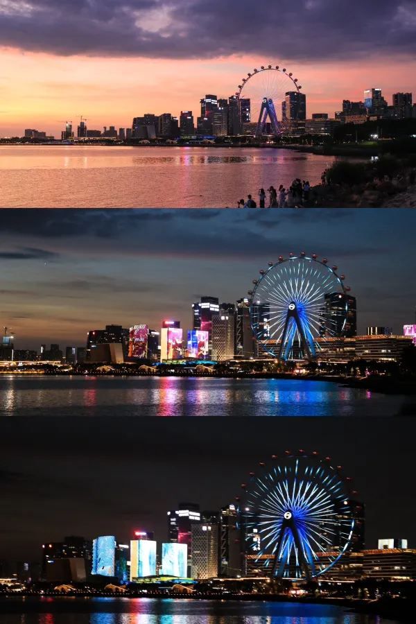深圳日落海邊公園，浪漫無敵！🌅
