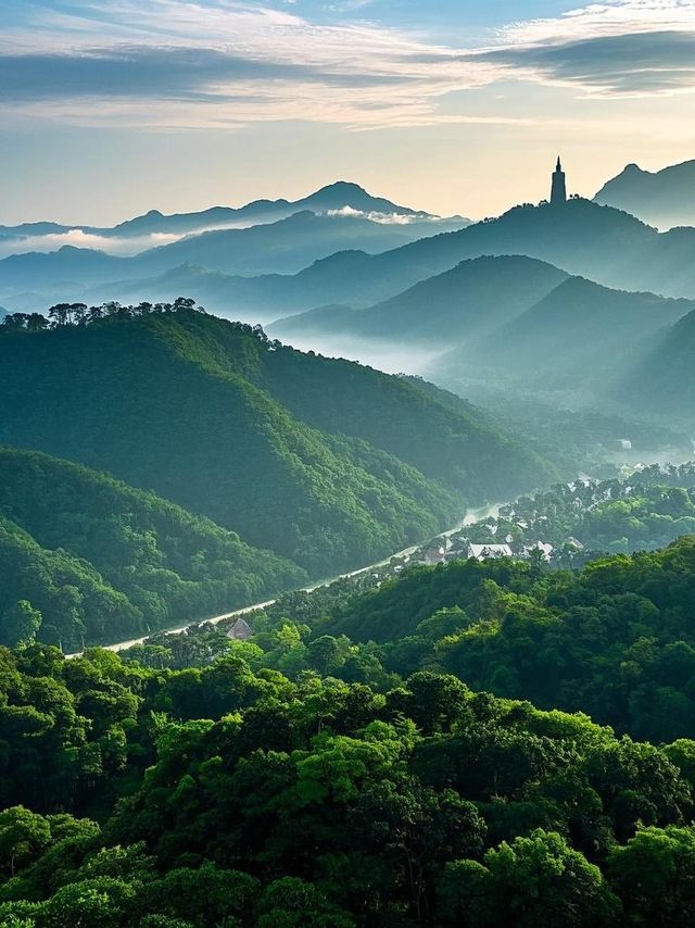 冬遊西樵山：邂逅冬日仙境的奇妙之旅