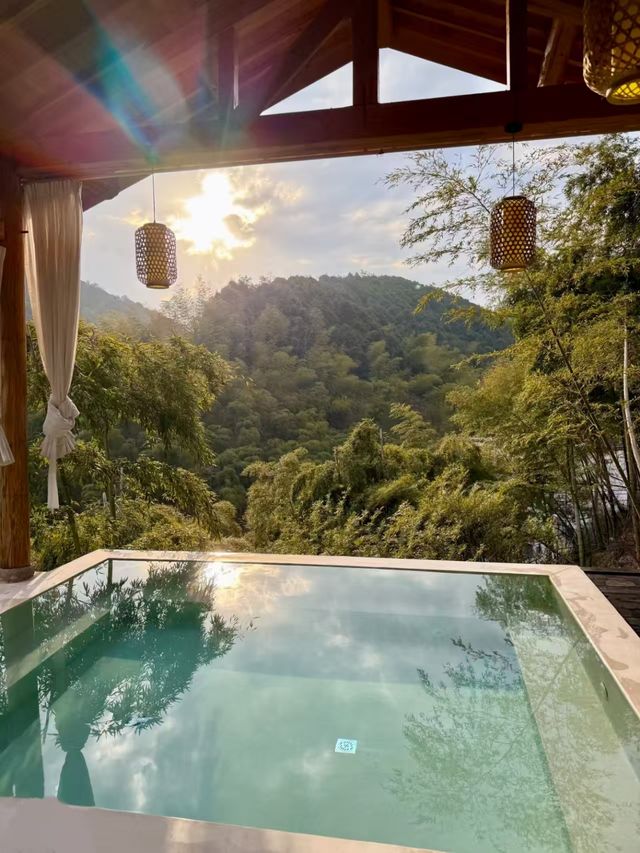 為了私湯這片景特地去了趟安吉！