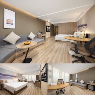 Near Huizhou High-Speed Railway Station! This Atour Hotel is great value for money.