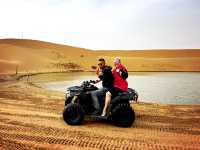 Glamping in the dessert 