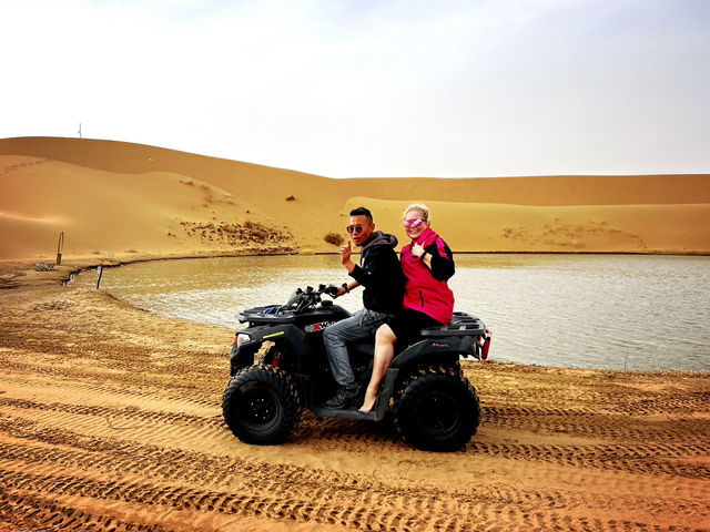 Glamping in the dessert 
