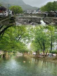 藏在山裡的古村