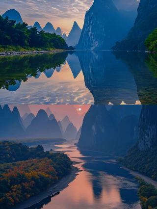 "If life is too hectic, come to Yangshuo to take it easy"